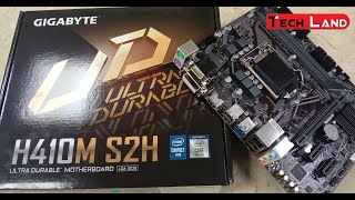 GIGABYTE H410M S2H Ultra Durable with GIGABYTE 8118 Gaming LAN Tech Land [upl. by Okimuy]