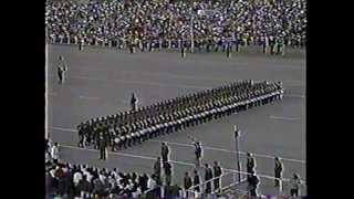 Parada Militar 1992 ChileEjército de Chile [upl. by Gombach]