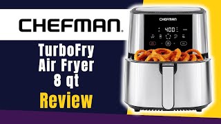 Chefman Turbofry Air Fryer 8 qt Review  One Of The Best Air Fryers 2024 [upl. by Earlene]