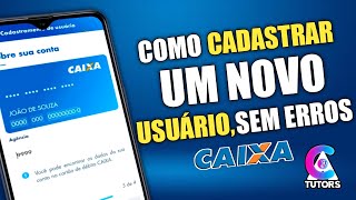 Como Cadastrar NOVO USUÁRIO  Caixa [upl. by Reinald]