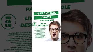 18 Planilhas Grátis Para Controle  Link Na Descrição [upl. by Aicercul864]