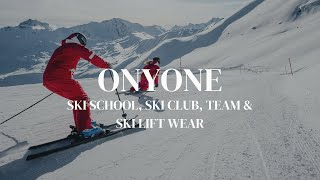 ONYONE Professional Ski Wear for Ski Schools Ski Teams and Ski Lifts Check it out now [upl. by Loredana]