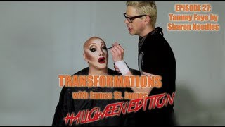 James St James and Sharon Needles Transformations  Halloween Edition [upl. by Ahsiekar]