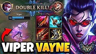 Vayne vs Smolder ADC  HLE Viper  Korea Challenger Patch 144 ✅ [upl. by Eirb667]