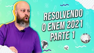 Resolvendo o Enem 2021 – Aula1Prof Noslen [upl. by Edlun6]