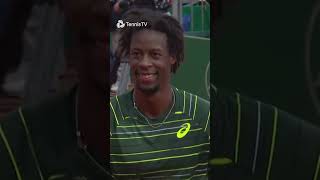 Monfils Bringing The VIBES 🤩 [upl. by Irik]