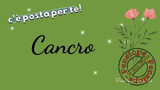 CANCRO ♋️ Cè UN MESSAGGIO PER TE ✅ Tarocchi [upl. by Ykciv]