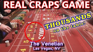 WATCH A HIGHROLLER PLAY  Live Craps Game 53  The Venetian Las Vegas NV  Inside the Casino [upl. by Bee]