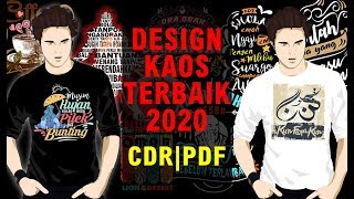 Design kaos terbaik 2020 [upl. by Ssyla]