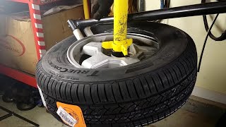 How to Modify Manual Tire Changer and Change Tires [upl. by Ettenaj784]