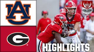 Auburn Tigers vs Georgia Bulldogs  Full Game Highlights  ESPN College Football [upl. by Ivah]