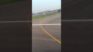 Indigo landing at Amausi Airport Lucknow [upl. by Kathy]