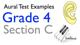 Aural Test Examples Grade 4 ABRSM  Section C  3 examples [upl. by Sallyanne]