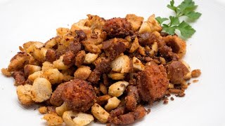 Receta de migas manchegas  Karlos Arguiñano [upl. by Kries142]