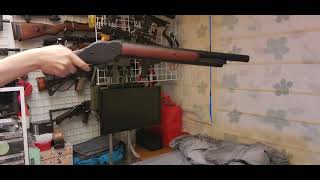 SampT M1887 Wide Lever Spin Reload like Terminator [upl. by Appolonia]