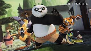 Kung Fu Panda Legends of Awesomeness theme song intro [upl. by Cadel]