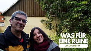 Haus sanieren  Urzustand altes Bauernhaus Teil 1 🏡 Bauvlog 1 [upl. by Dnalsor]