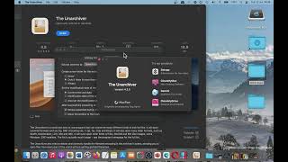 The Unarchiver App MAC Basic Overview  Mac App Store [upl. by Jude510]