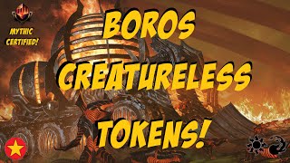 MTG Arena Boros Creatureless Tokens Standard Ranked BO1 [upl. by Ronn]