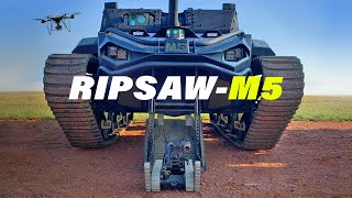 How good is RIPSAW M5 Robotic Combat Vehicle RCV Technology [upl. by Ik854]