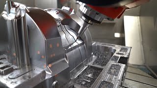 CNC Working Process Mold Making Machining [upl. by Aerdied47]