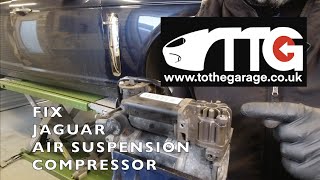 How to fix your Jaguar Air suspension fault BLU 14 [upl. by Kayla]