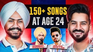 HIMMAT SANDHU talks about Punjabi Industry SECRETS  Relationship  INCOME from Songs  Aman Aujla [upl. by Oler506]