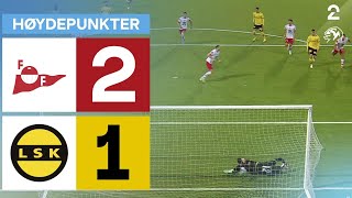 Fredrikstad 2  1 Lillestrøm  Høydepunkter [upl. by Centonze]