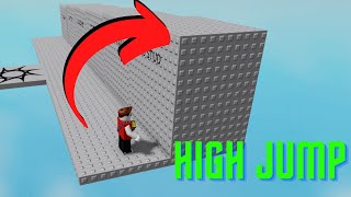 How To High Jump NEW METHOD  Roblox [upl. by Regnig]