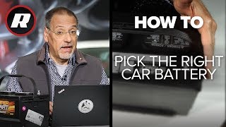 How To Buy the right battery for your car  Cooley On Cars [upl. by Olaf]