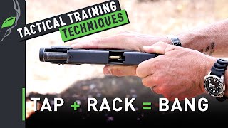 Tactical Training Techniques Tap Rack Bang [upl. by Carhart727]