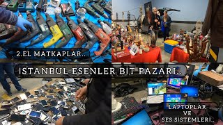 İstanbul Esenler Bit Pazarı Çeşit Bol keşfet [upl. by Lilia]