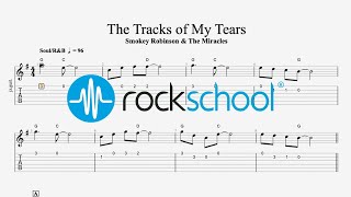 The Track of My Tears Smokey Robinson and The Miracles Rockschool 2024 Electric guitar Grade 1 [upl. by Jordans]