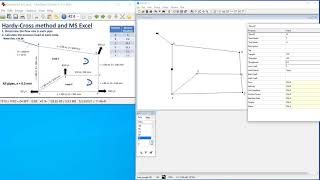 Demo EPANET free hydraulic design software for water pipe network sizing amp calculating pressure [upl. by Deyes]