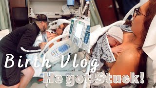 BIRTH VLOG INDUCED AT 39 WEEKS  Alli Marie [upl. by Barron98]