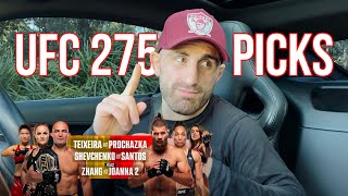 UFC 275 Fight Breakdown and Picks  Glover Teixeira vs Jiri Prochazka [upl. by Verla776]