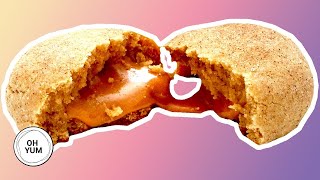 Professional Baker Teaches You How To Make CARAMEL COOKIES [upl. by Adlihtam446]