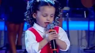 Niña cristiana de 4 años adorando en TV Espíritu Santo [upl. by Opalina]