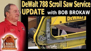 DeWalt 788 Scroll Saw Service UPDATE [upl. by Orsay]