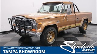 1979 Jeep J10 Golden Eagle 4X4 for sale  2182 TPA [upl. by Eiahpets]