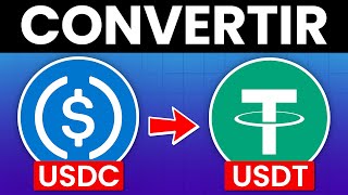 Cómo Convertir USDC en USDT en Binance Bien Explicado [upl. by Chally]