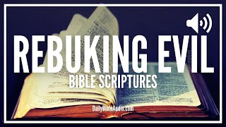 Bible Verses About Rebuking Evil  What The Bible Says About Conquering Evil Works POWERFUL [upl. by Anaher]