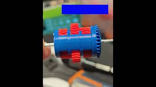 Tiny 3D printed differential part 4 Helical gear experiment [upl. by Bradski]