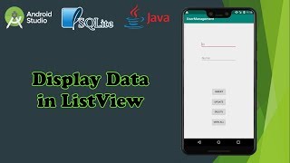 Android Studio SQLite Tutorial Retrieve data Display in a list view [upl. by Mullac468]