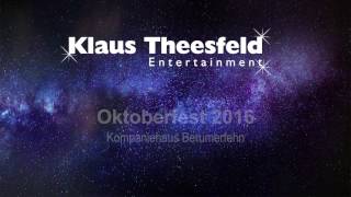 Alleinunterhalter Klaus Theesfeld  Oktoberfest Medley [upl. by Margaret880]