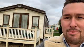 Static caravan sited on a site in Skegness ingoldmells beautiful [upl. by Greenstein]