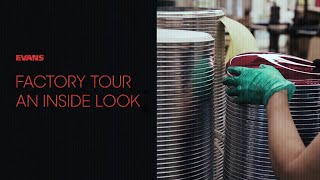 EVANS Drumheads Factory Tour [upl. by Danete]