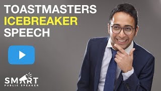 Toastmasters Icebreaker Pathways Speech [upl. by Rothwell]