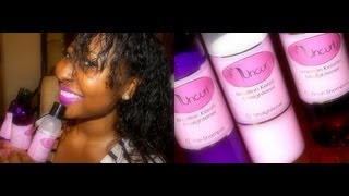 BEST AT HOME BRAZILIAN KERATIN Treatment  Uncurly ❤ [upl. by Ardekahs]