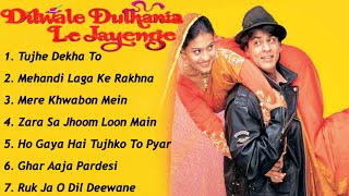 Dilwale Dulhania Le Jayenge Movie All SongsShahrukh Khan amp Kajolmusical worldMUSICAL WORLD [upl. by Ardnuhsor37]